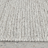 Darren Palmer Oatmeal Paperbark Hand-Woven Wool-Blend Rug