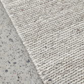 Darren Palmer Oatmeal Paperbark Hand-Woven Wool-Blend Rug