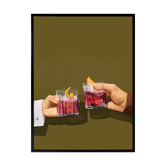 Darren Palmer Chin Chin Di Rosso Printed Wall Art