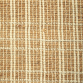 Darren Palmer Sandstone Plaid Jute &amp; Cotton Runner