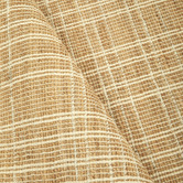 Darren Palmer Sandstone Plaid Jute &amp; Cotton Runner