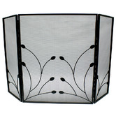 Glenthorne Living 3 Fold Bottura Heavy-Duty Fire Screen