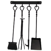 Glenthorne Living 5 Piece Klinsmann Fireplace Tool Set