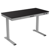 Cooper Furniture Elvira Electric Sit &amp; Stand Desk with USB Ports