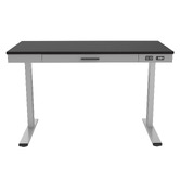 Cooper Furniture Elvira Electric Sit &amp; Stand Desk with USB Ports