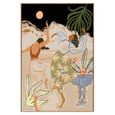The Native Collection Moonlight Dance Printed Wall Art