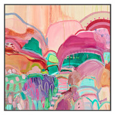 The Native Collection Coloured Oasis Printed Wall Art