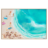 The Native Collection Noosa Surf Beach Printed Wall Art