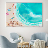 The Native Collection Noosa Surf Beach Printed Wall Art