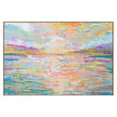 The Native Collection Ocean Sunrise Printed Wall Art