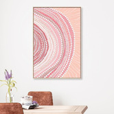 The Native Collection Blooming Female Printed Wall Art