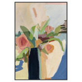 The Native Collection Black Vase Printed Wall Art
