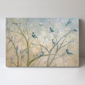 The Native Collection Spring Gathering Canvas Wall Art