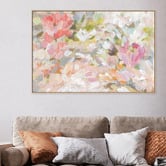 The Native Collection Petal Confetti Canvas Wall Art