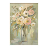 The Native Collection Painterly Strokes Floral Canvas Wall Art