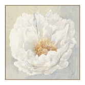 The Native Collection Serene Peony Canvas Wall Art