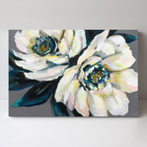 The Native Collection Peonies Canvas Wall Art