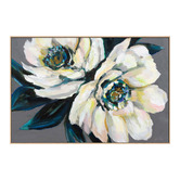 The Native Collection Peonies Canvas Wall Art