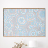 The Native Collection Dancing Bora Rings in the Hills Canvas Wall Art