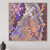 The Native Collection Among the Wildflowers Women &amp; Babies Canvas Wall Art