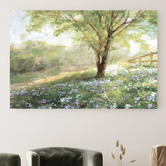 The Native Collection Bright Violet Field Canvas Wall Art