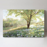 The Native Collection Bright Violet Field Canvas Wall Art