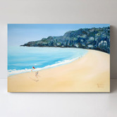 The Native Collection Noosa Swim Canvas Wall Art