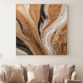 The Native Collection Earth&rsquo;s Veins Canvas Wall Art