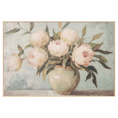 The Native Collection Peonies Flower Still Life Canvas Wall Art