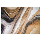 The Native Collection Marble in Warm Neutrals Canvas Wall Art