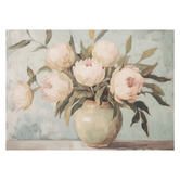 The Native Collection Peonies Flower Still Life Canvas Wall Art