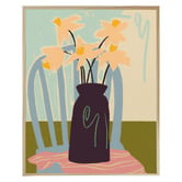 The Native Collection Daffodils Canvas Wall Art