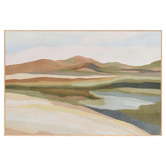 The Native Collection Serenity Western Landscape Canvas Wall Art
