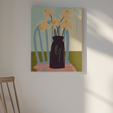 The Native Collection Daffodils Canvas Wall Art