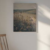 The Native Collection Landscape Wild Flower Canvas Wall Art
