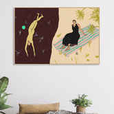 The Native Collection Yin &amp; Yang Canvas Wall Art