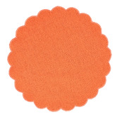 Annabel Trends Scalloped Cotton-Blend Placemats