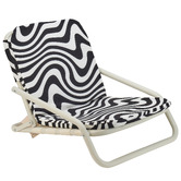 Annabel Trends Hypnotic Swirl Foldable Beach Chair