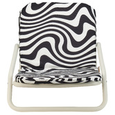 Annabel Trends Hypnotic Swirl Foldable Beach Chair