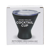Annabel Trends 250ml Stainless Steel Cocktail Cup