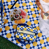 Annabel Trends Retro Tile Picnic Bottle Bag