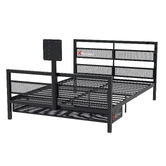 X Rocker Basecamp Gaming Double Bed with TV Mount