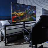 X Rocker Basecamp Gaming Double Bed with TV Mount