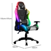 X Rocker Agility RGB LED Gaming Chair
