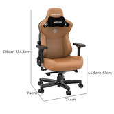 Anda Seat Kaiser 3 Faux Leather Gaming Chair