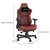 Anda Seat Kaiser 3 Faux Leather Gaming Chair