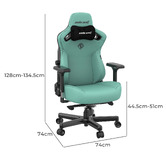 Anda Seat Kaiser 3 Faux Leather Gaming Chair