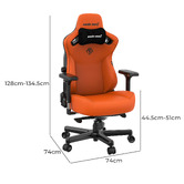 Anda Seat Kaiser 3 Faux Leather Gaming Chair