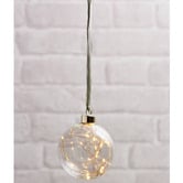 Eglo Battery Operated LED Glass Bauble
