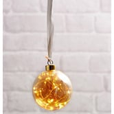 Eglo Battery Operated LED Glass Bauble